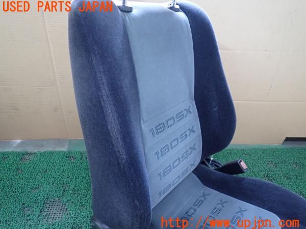 3UPJ=9238910639]180SX タイプX(RPS13)中期 純正 運転席 ドライバーズシート 右フロント 中古_3