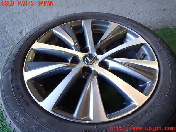 1UPJ-9238929037]レクサス・ES300h(AXZH11)タイヤ　ホイール　1本② 215/55R17 中古_4