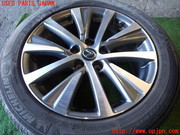 1UPJ-9238929038]レクサス・ES300h(AXZH11)タイヤ　ホイール　1本③ 215/55R17 中古_4