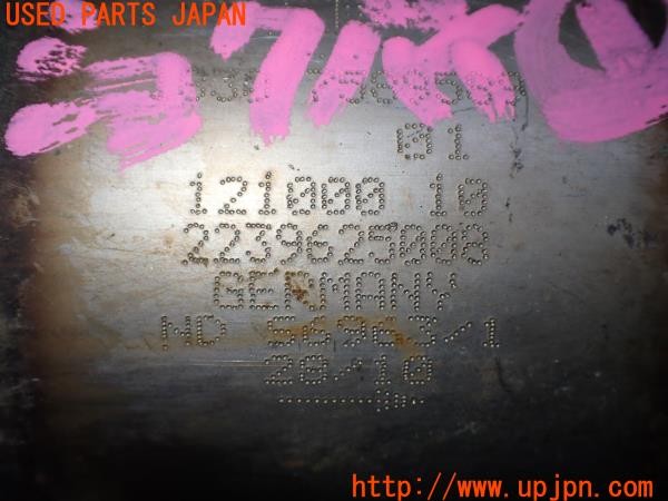 3UPJ=9238930159]BMW 740i(KA30 F01)前期 純正 触媒① キャタライザー コンバーター カット 中古_5