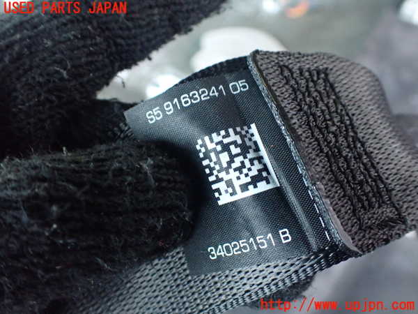 1UPJ-9238937135]BMW 740i(KA30)(F01)真中2列目シートベルト 中古_2
