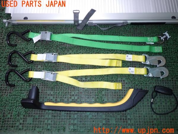 3UPJ=9238940645]ジャパンタクシー匠(NTP10)車いす用スロープ セット シートベルト ベルト固定 グリップ 難あり 中古_5