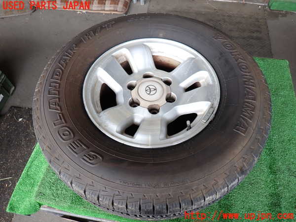 2UPJ-9238969031]ハイラックスサーフ(RZN185W)タイヤ　ホイール　1本① 265/70R16 中古_2