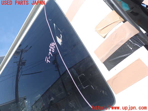 1UPJ-9238981382]レジアスエース(ハイエース200系)(GDH206V)左クォーターガラス 中古(43R-007953 M2L3)_2