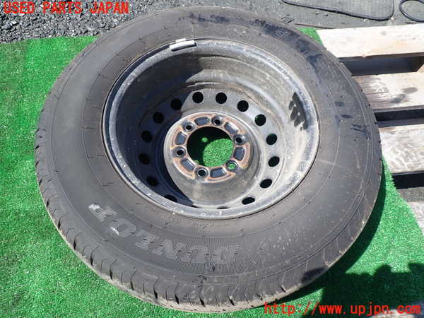 1UPJ-9238989027]レジアスエース(ハイエース200系)(GDH206V)タイヤ　ホイール　1本② 195/80R15 中古_4