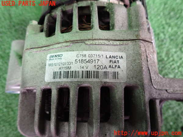 2UPJ-9239016015]アバルト・595(312142)オルタネーター(ダイナモ) 中古_3