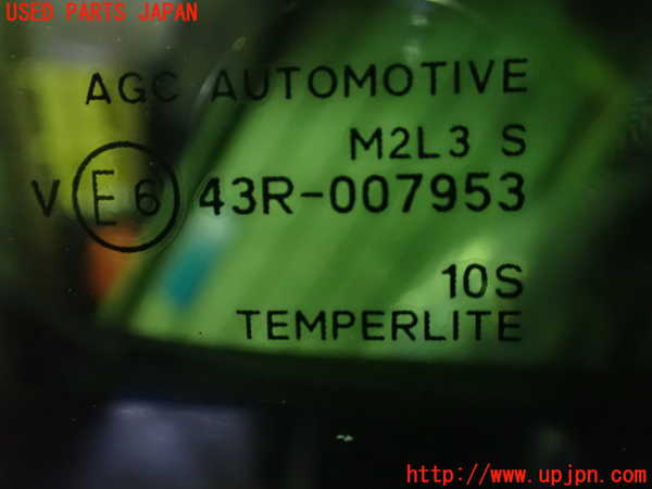 1UPJ-9239061380]セレナ e-POWER(GFC28)右クォーターガラス 中古 AGC M2L3 43R-007953_2
