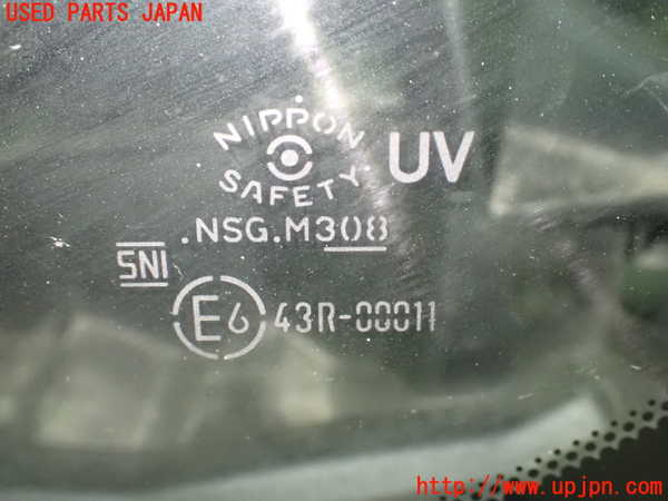 1UPJ-9239061202]セレナ e-POWER(GFC28)左フロント三角窓ガラス 中古 NSG M3O8 43R-00011_2
