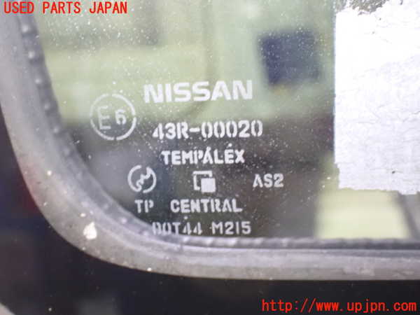 1UPJ-9239071382]パオ(PK10)左クォーターガラス 中古(43R-00020 M215)_4
