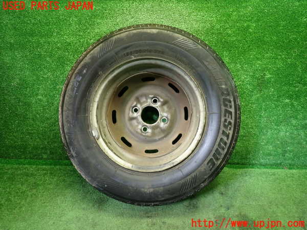 1UPJ-9239079014]パオ(PK10)タイヤ　ホイール　1本④ 155/80R12 中古_2