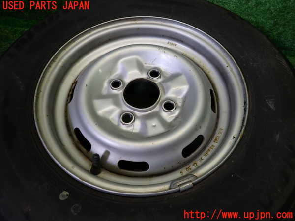 1UPJ-9239079014]パオ(PK10)タイヤ　ホイール　1本④ 155/80R12 中古_4