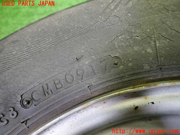 1UPJ-9239079014]パオ(PK10)タイヤ　ホイール　1本④ 155/80R12 中古_5