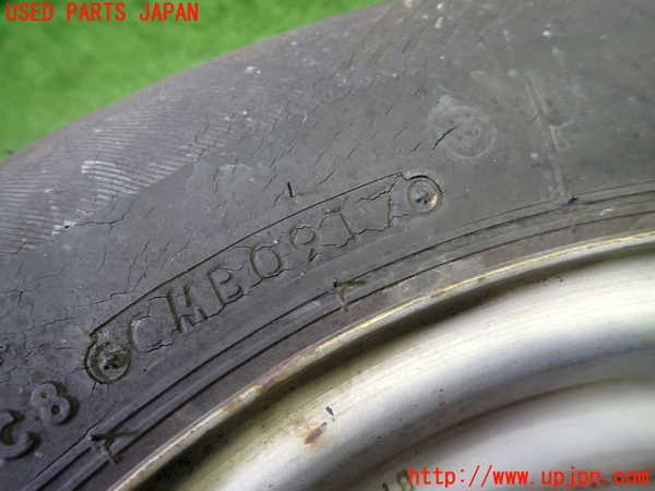 1UPJ-9239079013]パオ(PK10)タイヤ　ホイール　1本③ 155/80R12 中古_5