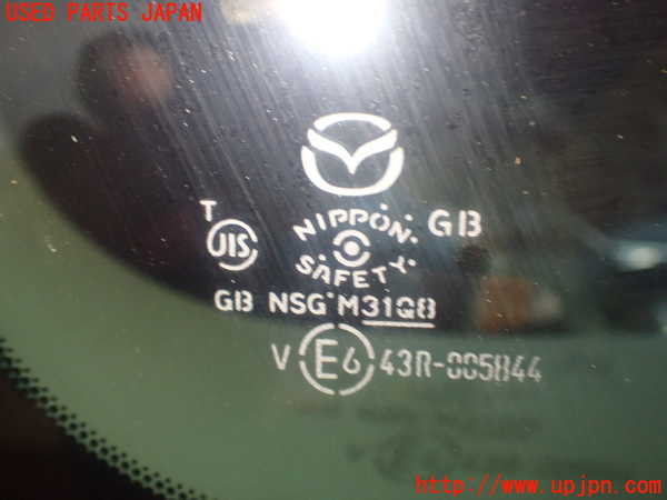 1UPJ-9239091382]プレマシー(CREW)左クォーターガラス 中古 NSG M31Q8 43R-005844_3
