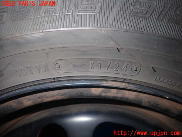 1UPJ-9239099026]プレマシー(CREW)タイヤ　ホイール　1本① 195/65R15 中古_3