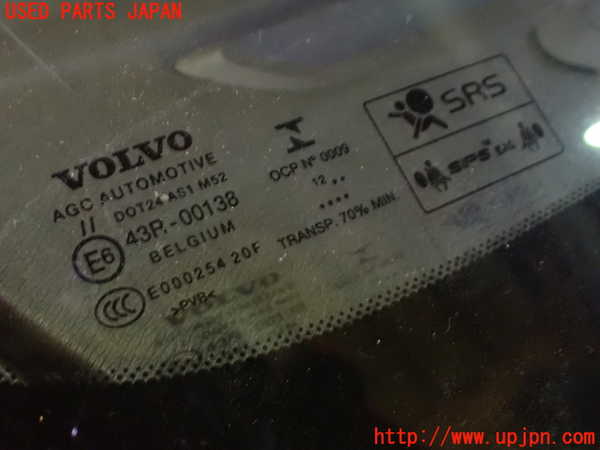 1UPJ-9239111195]ボルボ・V40(MB4164T)フロントガラス 中古 AGC M52 43R-00138_3