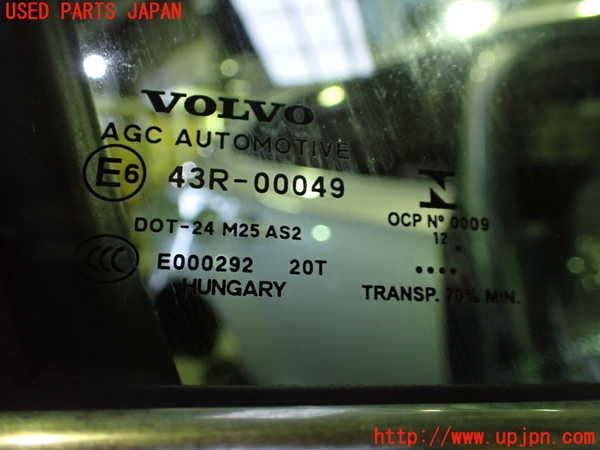 1UPJ-9239111230]ボルボ・V40(MB4164T)右前ドア 中古 AGC M25 43R-00049_3