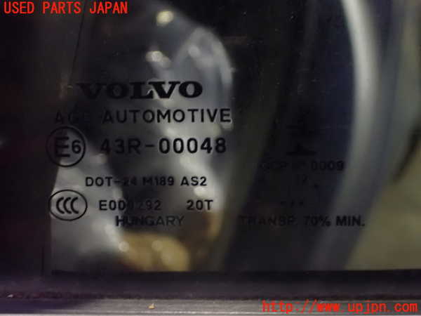 1UPJ-9239111320]ボルボ・V40(MB4164T)左後ドア 中古 AGC M189 43R-00048_3
