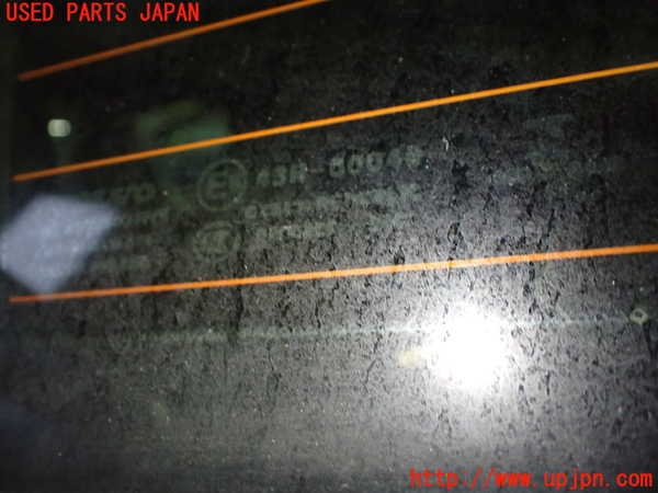 1UPJ-9239111382]ボルボ・V40(MB4164T)左クォーターガラス 中古 AGC M189 43R-00048_2