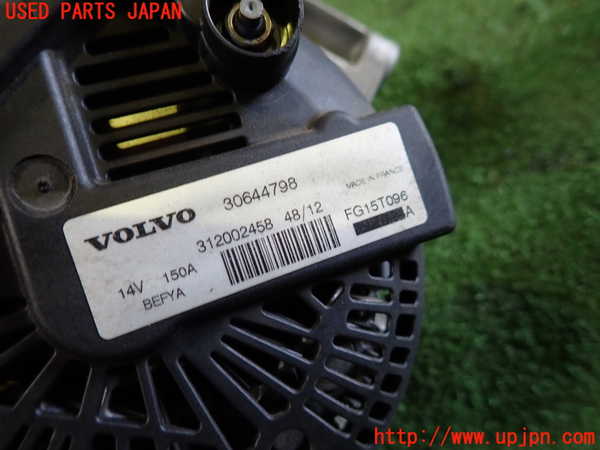 1UPJ-9239116015]ボルボ・V40(MB4164T)オルタネーター(ダイナモ) 中古_3