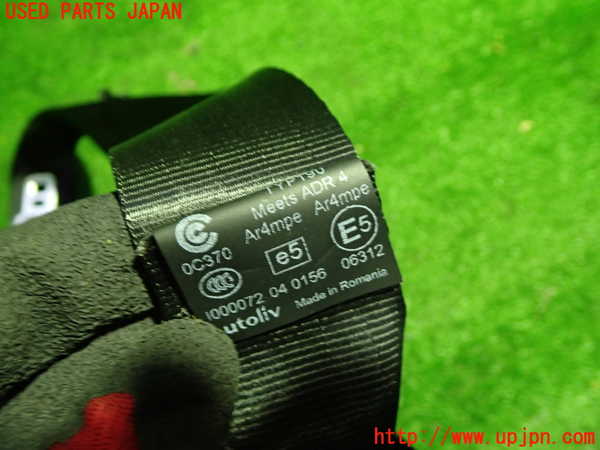 1UPJ-9239117185]ボルボ・V40(MB4164T)左2列目シートベルト 中古_2