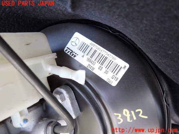 2UPJ-9239124055]ベンツ B180(245232)(W245系)ブレーキマスターバック 中古_2