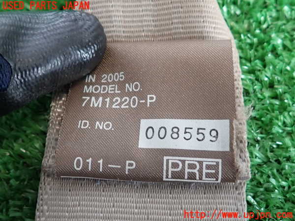 2UPJ-9239147045]セルシオ(UCF31)運転席シートベルト 中古_3