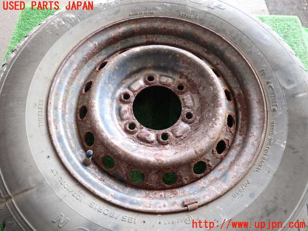 2UPJ-9239159601]ハイエースバン200系(KDH205V)スペアタイヤ1 (ジャンク品) 中古_2