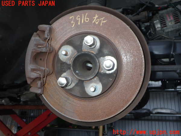 2UPJ-9239164290]ジャガー・XJ(JLDB)右フロントナックルハブ 中古_2