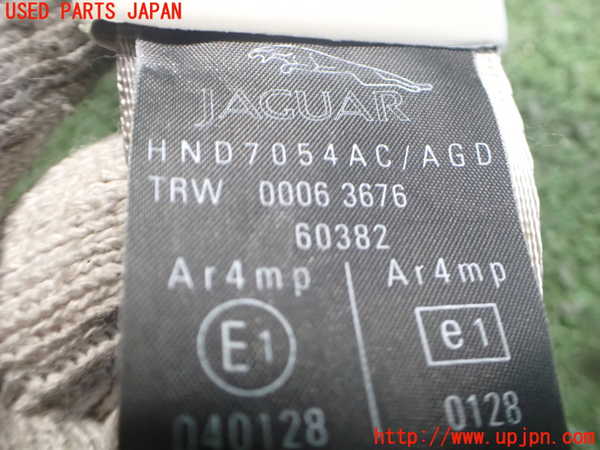 2UPJ-9239167045]ジャガー・XJ(JLDB)運転席シートベルト 中古_2