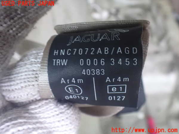 2UPJ-9239167135]ジャガー・XJ(JLDB)真中2列目シートベルト 中古_2