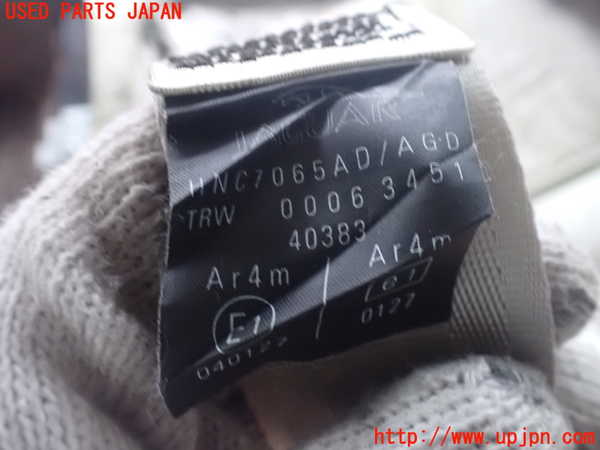 2UPJ-9239167185]ジャガー・XJ(JLDB)左2列目シートベルト 中古_2