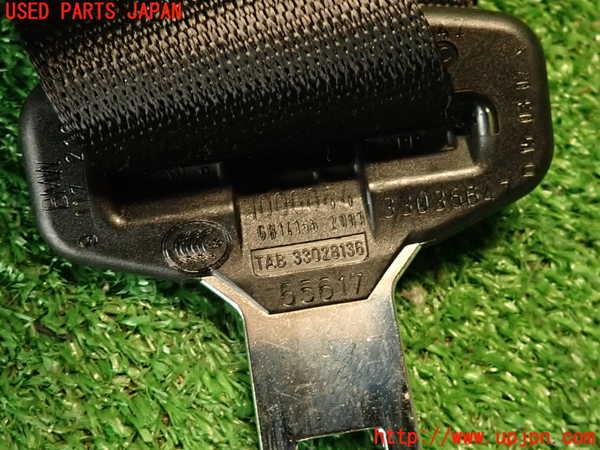 2UPJ-9239177045]BMW 323i(VB23)(E90)運転席シートベルト 中古_5