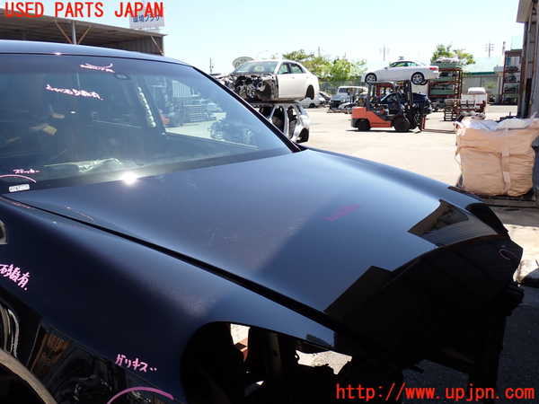 2UPJ-9239181060]ポルシェ・カイエン(9PAM5501)ボンネットフード 中古_2