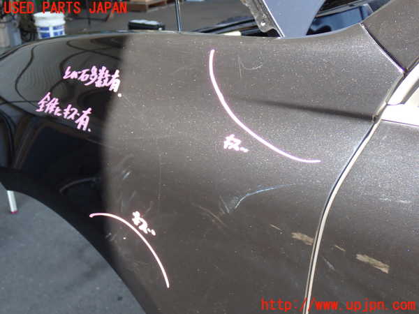 2UPJ-9239181082]ポルシェ・カイエン(9PAM5501)左前フェンダー 中古_4