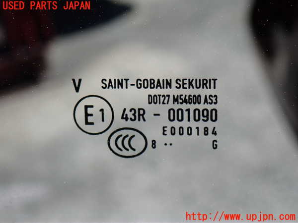 2UPJ-9239181290]ポルシェ・カイエン(9PAM5501)右後ドア (43R-001090) 中古_4