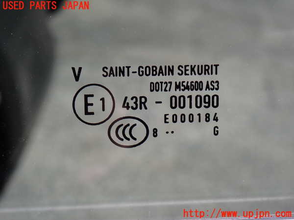 2UPJ-9239181320]ポルシェ・カイエン(9PAM5501)左後ドア (43R-001090) 中古_4