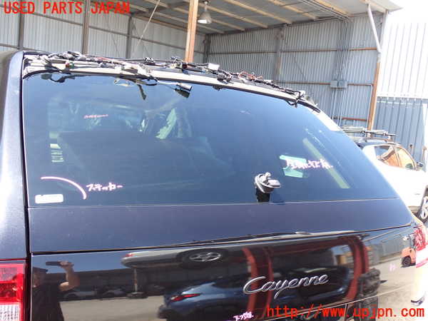 2UPJ-9239181566]ポルシェ・カイエン(9PAM5501)バックドア リアゲート ハッチ (43R-005274) 中古_2