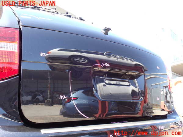 2UPJ-9239181566]ポルシェ・カイエン(9PAM5501)バックドア リアゲート ハッチ (43R-005274) 中古_3