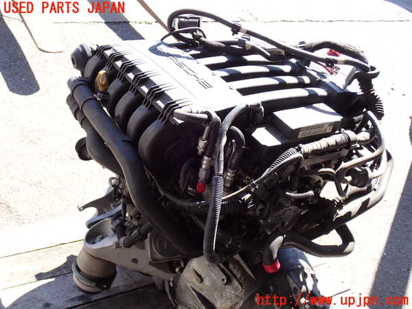 2UPJ-9239182010]ポルシェ・カイエン(9PAM5501)エンジン M5501 4WD 中古_3