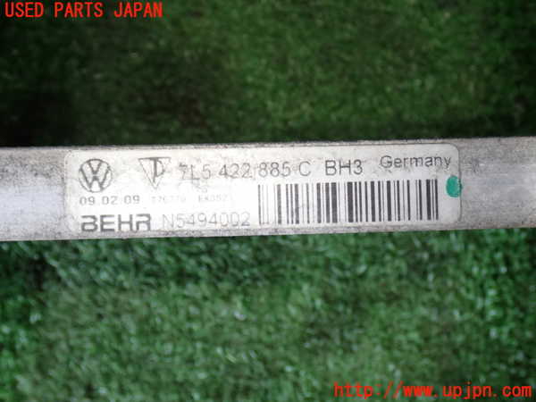 2UPJ-9239182481]ポルシェ・カイエン(9PAM5501)オイルクーラー1 中古_2