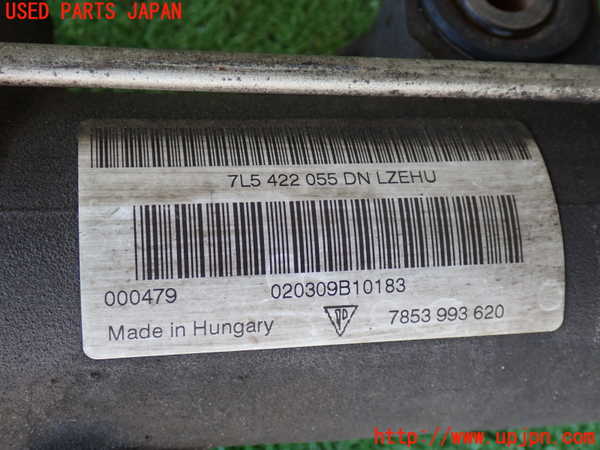 2UPJ-9239184235]ポルシェ・カイエン(9PAM5501)パワステギアボックス 中古_5