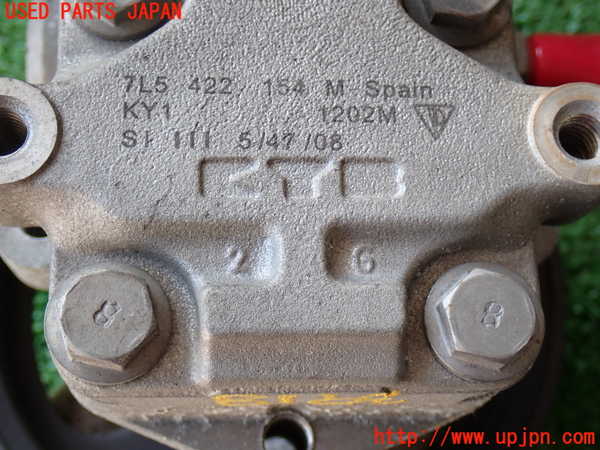 2UPJ-9239184250]ポルシェ・カイエン(9PAM5501)パワステポンプ 中古_2