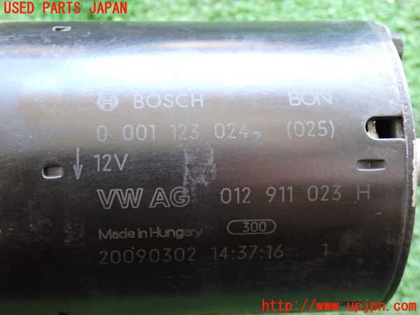 2UPJ-9239186010]ポルシェ・カイエン(9PAM5501)セルモーター 中古_2