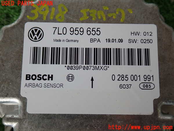 2UPJ-9239186145]ポルシェ・カイエン(9PAM5501)エアバッグコンピューター 中古_4