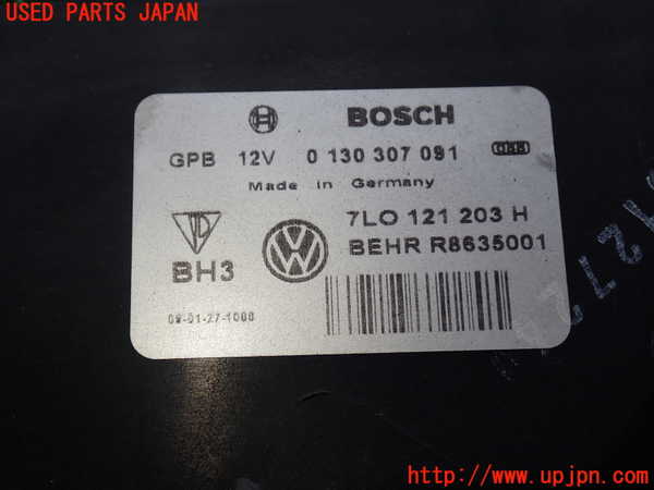 2UPJ-9239186836]ポルシェ・カイエン(9PAM5501)電動ファン1 中古_2