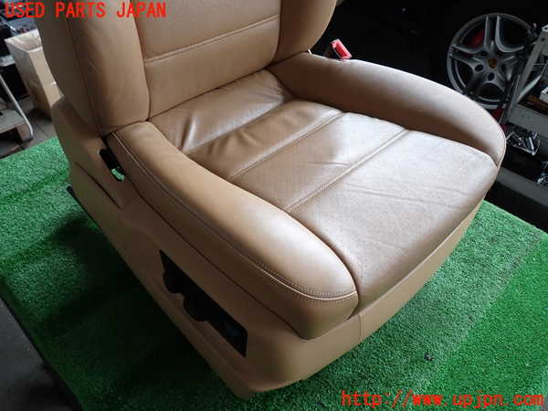 2UPJ-9239187035]ポルシェ・カイエン(9PAM5501)運転席シート 中古_2