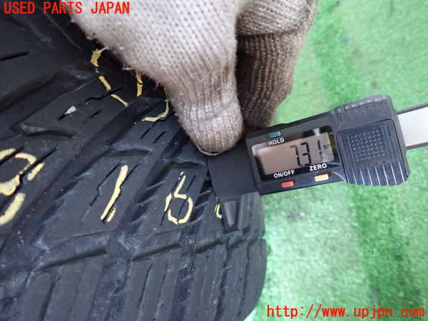 2UPJ-9239189041]ポルシェ・カイエン(9PAM5501)タイヤ　ホイール　1本① 255/55R18 中古_4