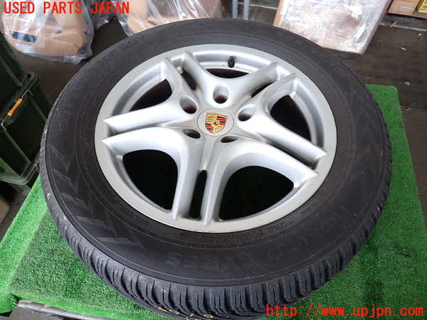 2UPJ-9239189044]ポルシェ・カイエン(9PAM5501)タイヤ　ホイール　1本④ 255/55R18 中古_2