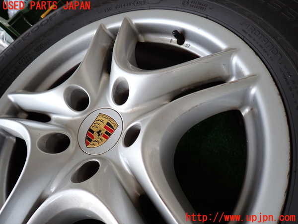 2UPJ-9239189044]ポルシェ・カイエン(9PAM5501)タイヤ　ホイール　1本④ 255/55R18 中古_3